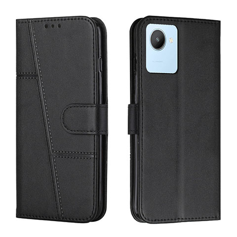 Coque Portefeuille Livre Cuir Etui Clapet Y01X pour Realme Narzo 50i Prime Noir