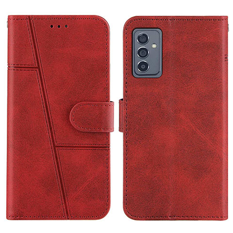 Coque Portefeuille Livre Cuir Etui Clapet Y01X pour Samsung Galaxy A24 4G Rouge