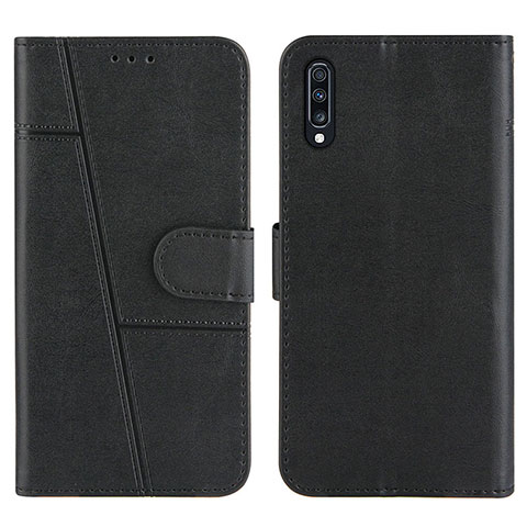 Coque Portefeuille Livre Cuir Etui Clapet Y01X pour Samsung Galaxy A30S Noir