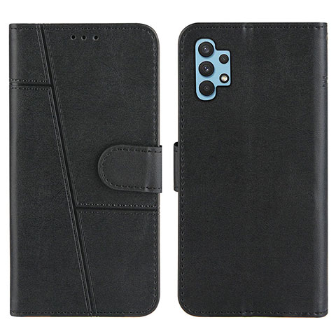 Coque Portefeuille Livre Cuir Etui Clapet Y01X pour Samsung Galaxy A32 4G Noir