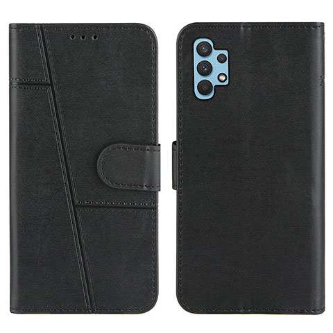 Coque Portefeuille Livre Cuir Etui Clapet Y01X pour Samsung Galaxy A32 5G Noir