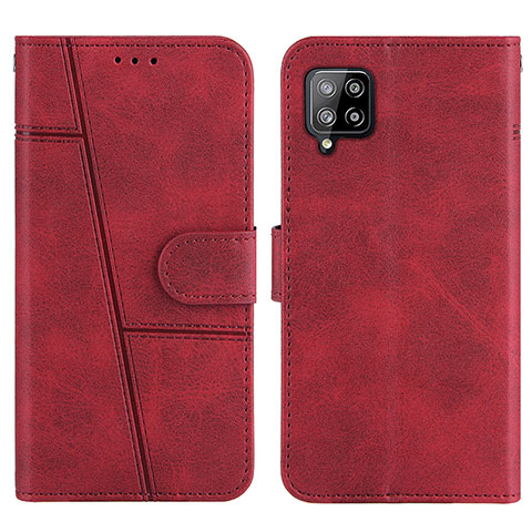 Coque Portefeuille Livre Cuir Etui Clapet Y01X pour Samsung Galaxy A42 5G Rouge