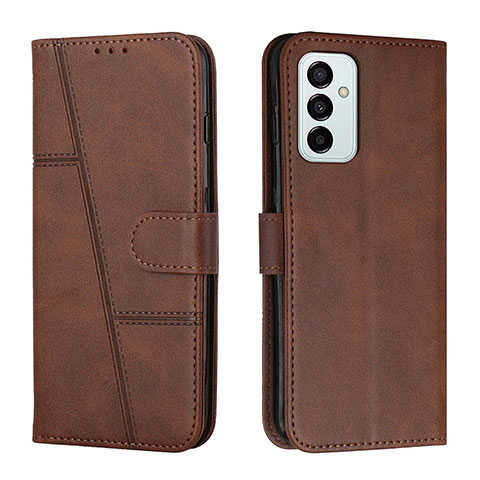 Coque Portefeuille Livre Cuir Etui Clapet Y01X pour Samsung Galaxy M23 5G Marron