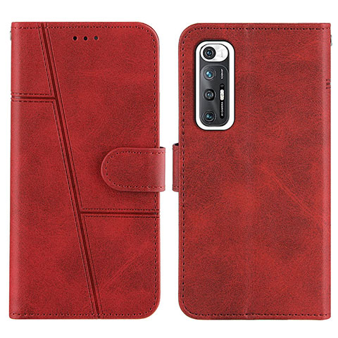 Coque Portefeuille Livre Cuir Etui Clapet Y01X pour Xiaomi Mi 10S 5G Rouge