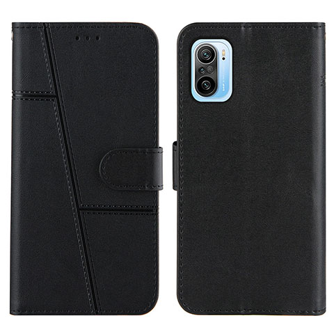 Coque Portefeuille Livre Cuir Etui Clapet Y01X pour Xiaomi Mi 11i 5G Noir