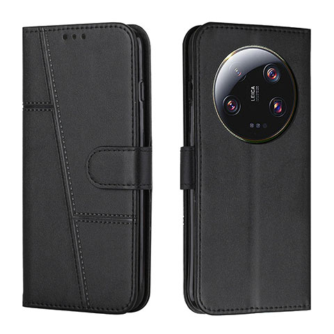 Coque Portefeuille Livre Cuir Etui Clapet Y01X pour Xiaomi Mi 13 Ultra 5G Noir