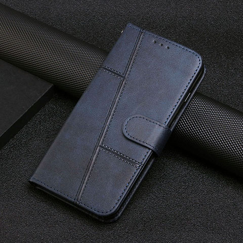 Coque Portefeuille Livre Cuir Etui Clapet Y01X pour Xiaomi Poco C55 Bleu