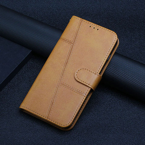 Coque Portefeuille Livre Cuir Etui Clapet Y01X pour Xiaomi Poco F5 Pro 5G Brun Clair