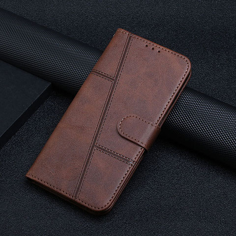 Coque Portefeuille Livre Cuir Etui Clapet Y01X pour Xiaomi Redmi 12C 4G Marron