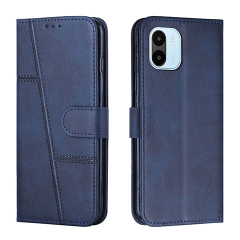 Coque Portefeuille Livre Cuir Etui Clapet Y01X pour Xiaomi Redmi A1 Bleu