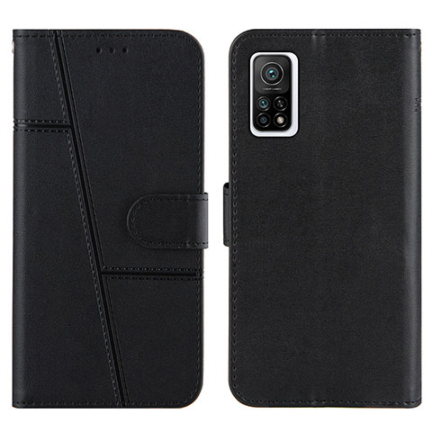 Coque Portefeuille Livre Cuir Etui Clapet Y01X pour Xiaomi Redmi K30S 5G Noir