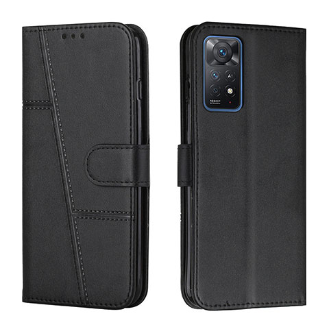 Coque Portefeuille Livre Cuir Etui Clapet Y01X pour Xiaomi Redmi Note 11 Pro 4G Noir