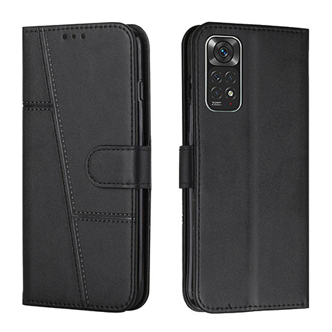 Coque Portefeuille Livre Cuir Etui Clapet Y01X pour Xiaomi Redmi Note 11S 4G Noir