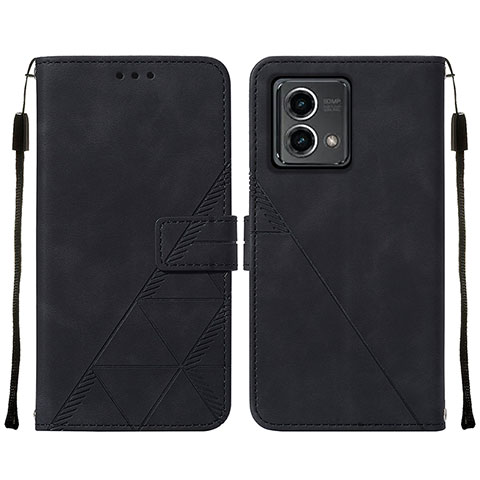 Coque Portefeuille Livre Cuir Etui Clapet Y02B pour Motorola Moto G Stylus (2023) 5G Noir