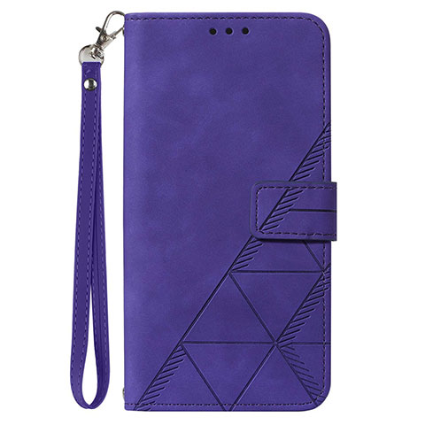 Coque Portefeuille Livre Cuir Etui Clapet Y02B pour Samsung Galaxy M33 5G Violet