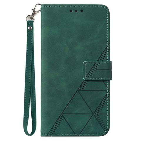 Coque Portefeuille Livre Cuir Etui Clapet Y02B pour Samsung Galaxy S20 FE (2022) 5G Vert