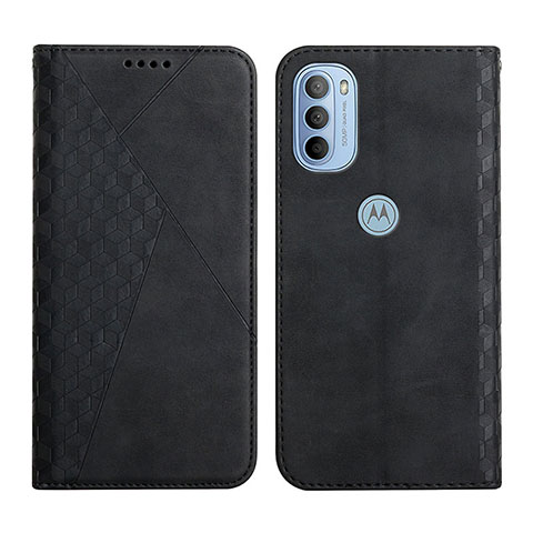 Coque Portefeuille Livre Cuir Etui Clapet Y02X pour Motorola Moto G31 Noir