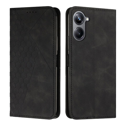 Coque Portefeuille Livre Cuir Etui Clapet Y02X pour Realme 10 Pro 5G Noir