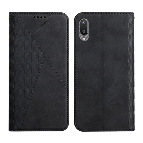 Coque Portefeuille Livre Cuir Etui Clapet Y02X pour Samsung Galaxy A02 Noir