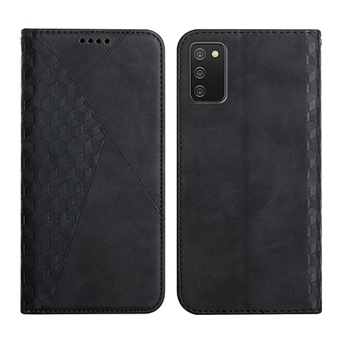 Coque Portefeuille Livre Cuir Etui Clapet Y02X pour Samsung Galaxy A02s Noir