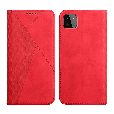 Coque Portefeuille Livre Cuir Etui Clapet Y02X pour Samsung Galaxy A22 5G Rouge