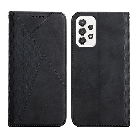 Coque Portefeuille Livre Cuir Etui Clapet Y02X pour Samsung Galaxy A23 4G Noir