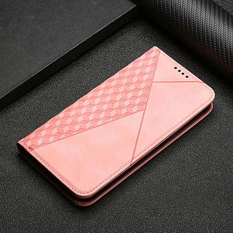 Coque Portefeuille Livre Cuir Etui Clapet Y02X pour Samsung Galaxy A51 4G Or Rose