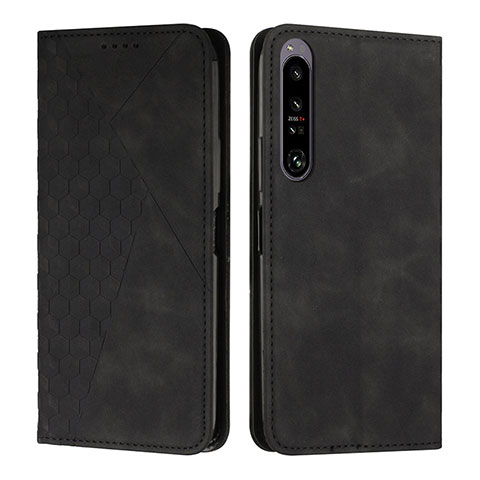 Coque Portefeuille Livre Cuir Etui Clapet Y02X pour Sony Xperia 1 IV Noir