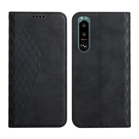 Coque Portefeuille Livre Cuir Etui Clapet Y02X pour Sony Xperia 5 III Noir