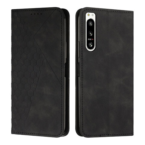 Coque Portefeuille Livre Cuir Etui Clapet Y02X pour Sony Xperia 5 IV Noir