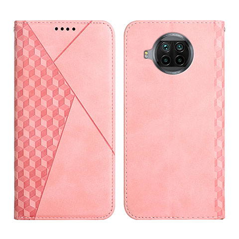 Coque Portefeuille Livre Cuir Etui Clapet Y02X pour Xiaomi Mi 10i 5G Or Rose