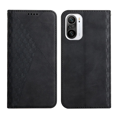 Coque Portefeuille Livre Cuir Etui Clapet Y02X pour Xiaomi Mi 11i 5G Noir