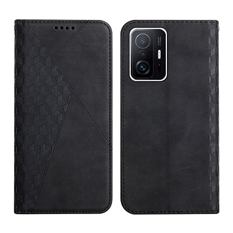 Coque Portefeuille Livre Cuir Etui Clapet Y02X pour Xiaomi Mi 11T Pro 5G Noir