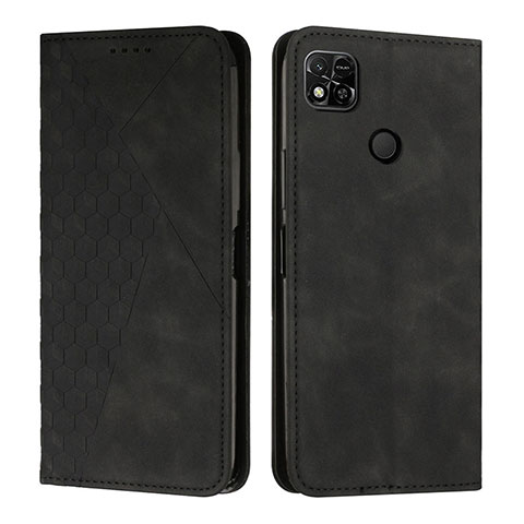 Coque Portefeuille Livre Cuir Etui Clapet Y02X pour Xiaomi POCO C3 Noir