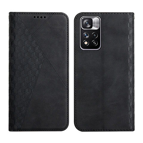 Coque Portefeuille Livre Cuir Etui Clapet Y02X pour Xiaomi Poco X4 NFC Noir