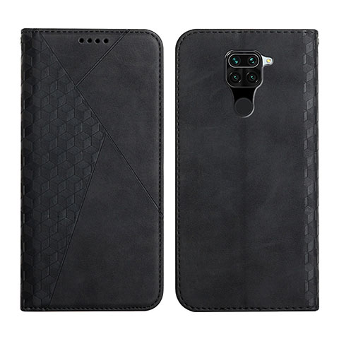 Coque Portefeuille Livre Cuir Etui Clapet Y02X pour Xiaomi Redmi 10X 4G Noir