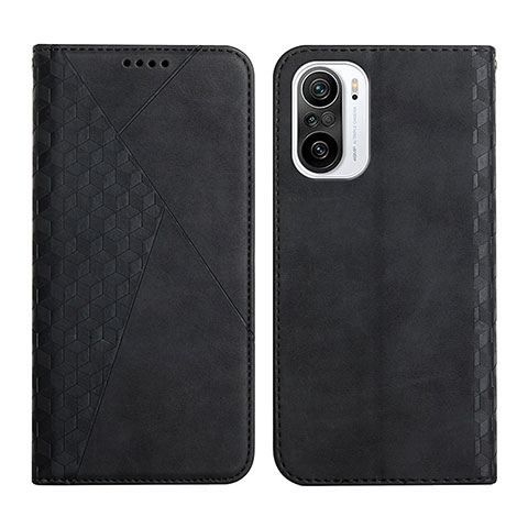 Coque Portefeuille Livre Cuir Etui Clapet Y02X pour Xiaomi Redmi K40 5G Noir