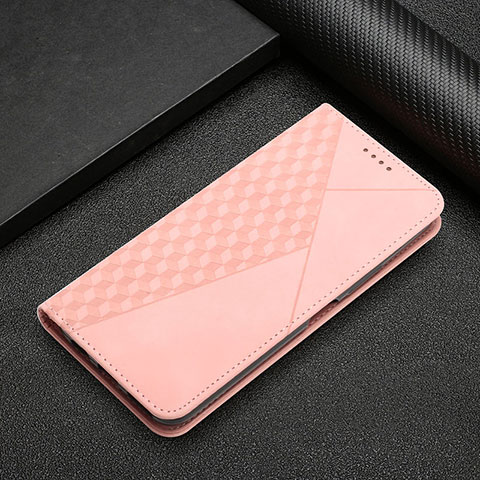 Coque Portefeuille Livre Cuir Etui Clapet Y02X pour Xiaomi Redmi K60 5G Or Rose