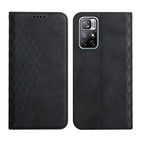 Coque Portefeuille Livre Cuir Etui Clapet Y02X pour Xiaomi Redmi Note 11 5G Noir