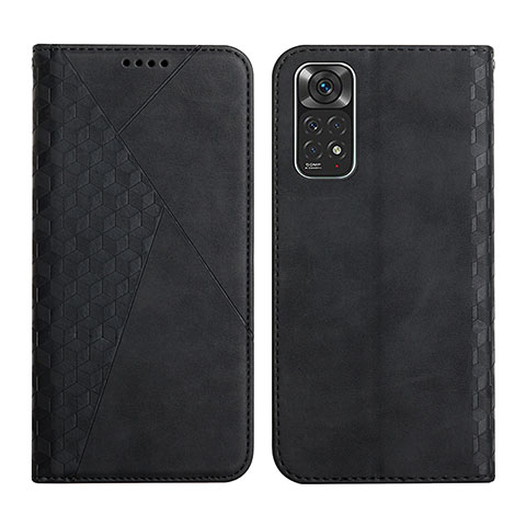 Coque Portefeuille Livre Cuir Etui Clapet Y02X pour Xiaomi Redmi Note 11S 4G Noir