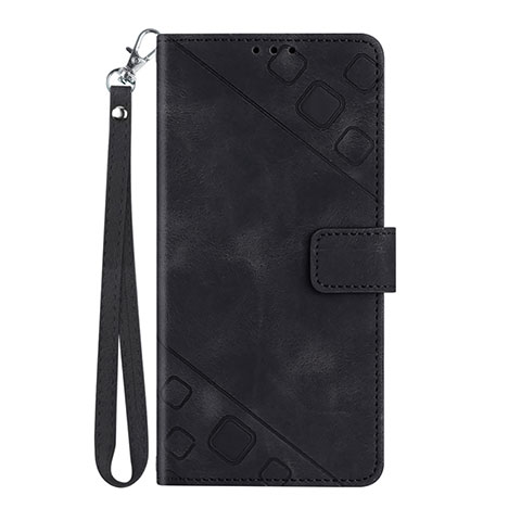 Coque Portefeuille Livre Cuir Etui Clapet Y03B pour Google Pixel 6 5G Noir