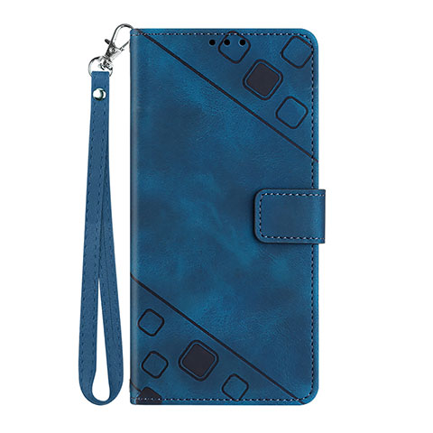 Coque Portefeuille Livre Cuir Etui Clapet Y03B pour Huawei Honor Magic5 Pro 5G Bleu