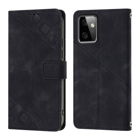 Coque Portefeuille Livre Cuir Etui Clapet Y03B pour Motorola Moto G Power 5G (2023) Noir