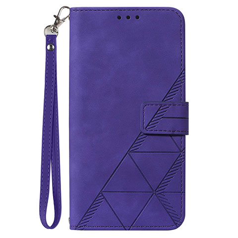 Coque Portefeuille Livre Cuir Etui Clapet Y03B pour Samsung Galaxy A11 Violet