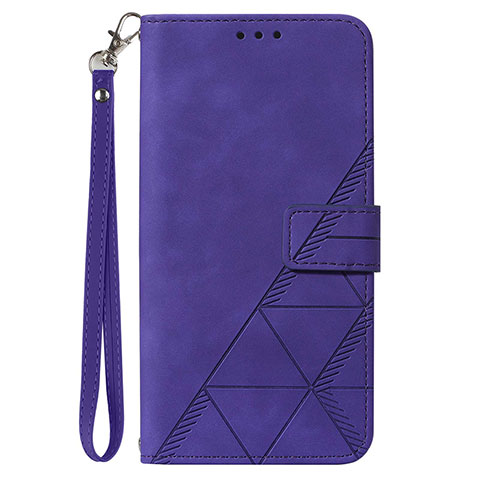 Coque Portefeuille Livre Cuir Etui Clapet Y03B pour Samsung Galaxy A22s 5G Violet