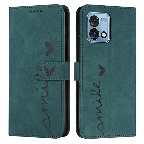 Coque Portefeuille Livre Cuir Etui Clapet Y03X pour Motorola Moto G Stylus (2023) 4G Vert