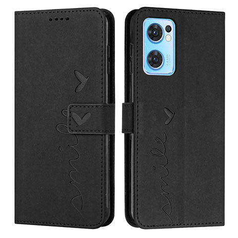 Coque Portefeuille Livre Cuir Etui Clapet Y03X pour OnePlus Nord CE 2 5G Noir