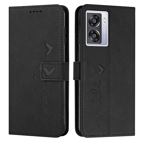 Coque Portefeuille Livre Cuir Etui Clapet Y03X pour OnePlus Nord N300 5G Noir