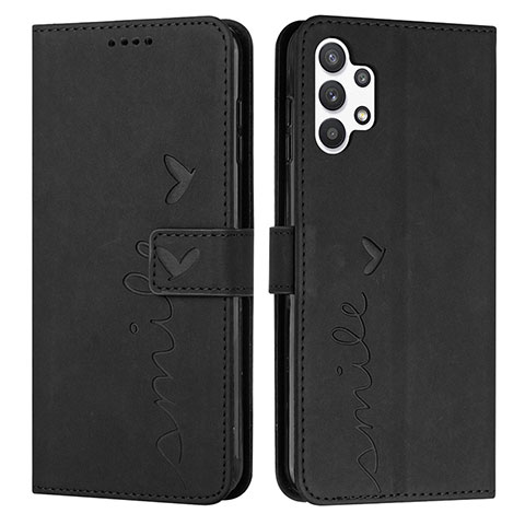 Coque Portefeuille Livre Cuir Etui Clapet Y03X pour Samsung Galaxy A13 4G Noir