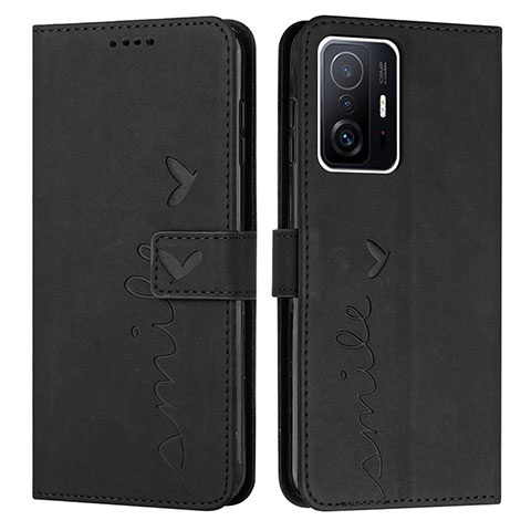 Coque Portefeuille Livre Cuir Etui Clapet Y03X pour Xiaomi Mi 11T Pro 5G Noir